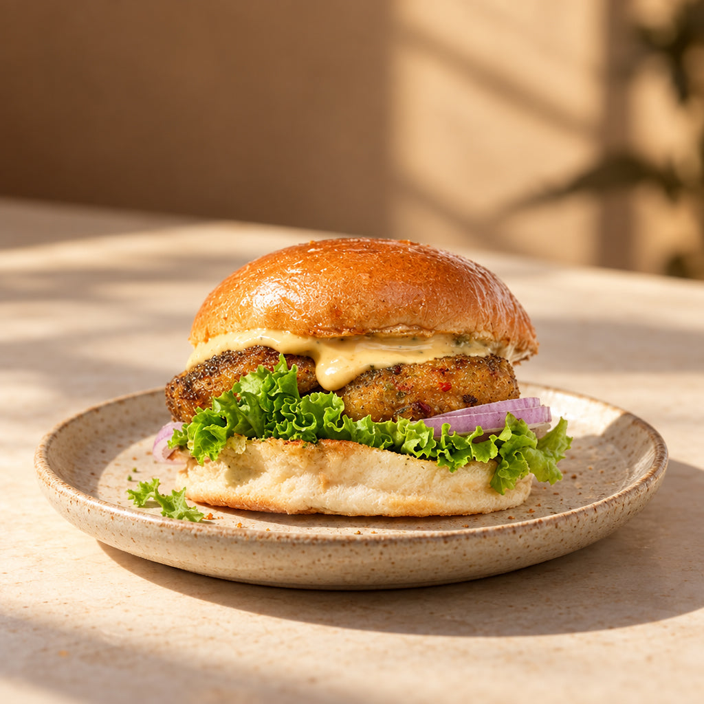 Blast Aloo Tikki Burger