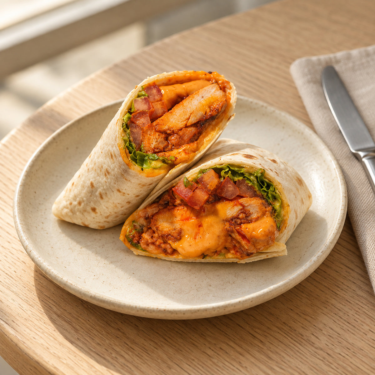 Spicy Nashville Chicken Wrap