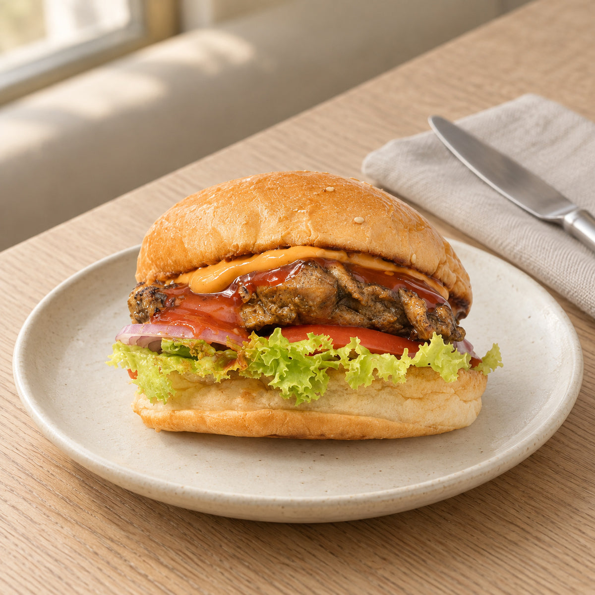 Spicy Signature Chicken Burger