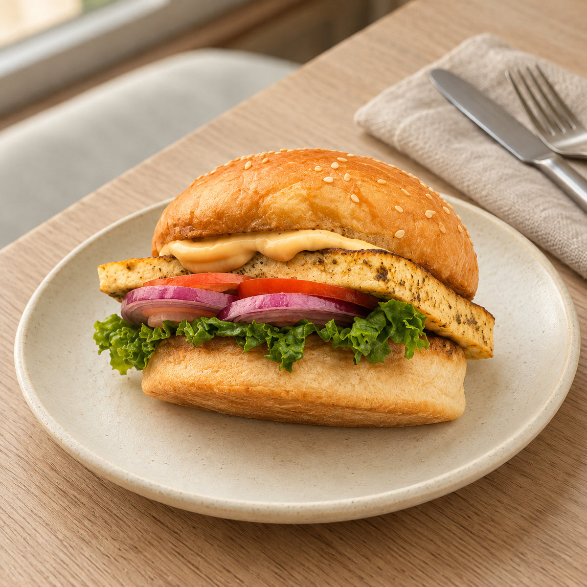 Spicy Signature Paneer Burger